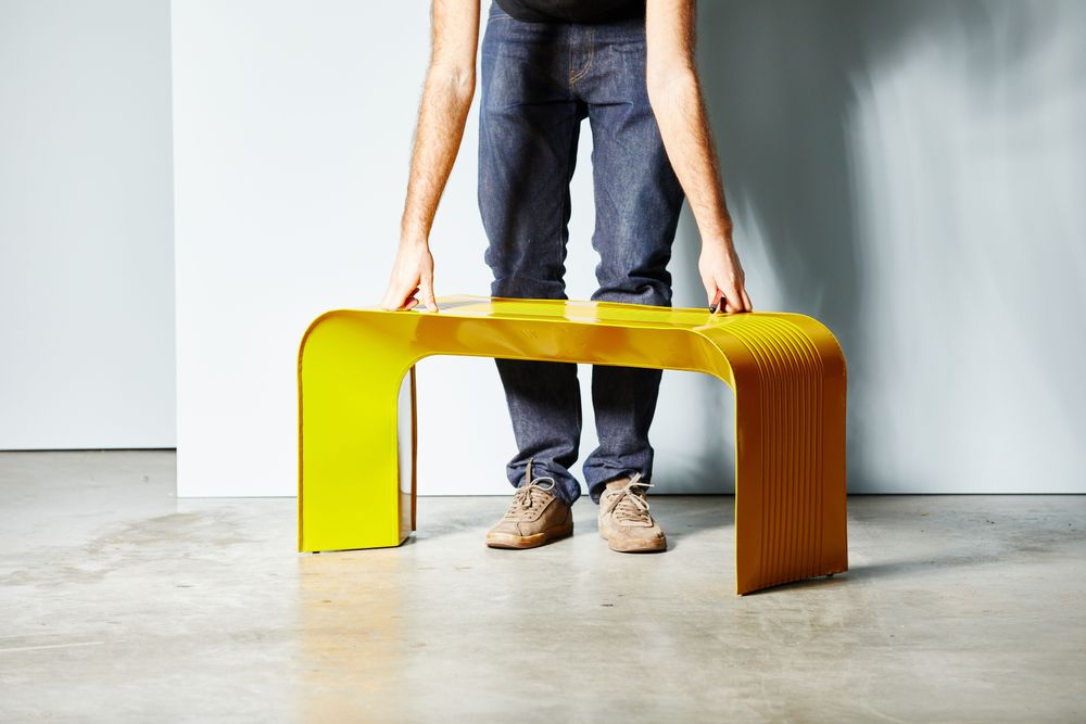 Objets design - Banc PAPERTHIN - MAKERS.STORE BY DESIGNERBOX