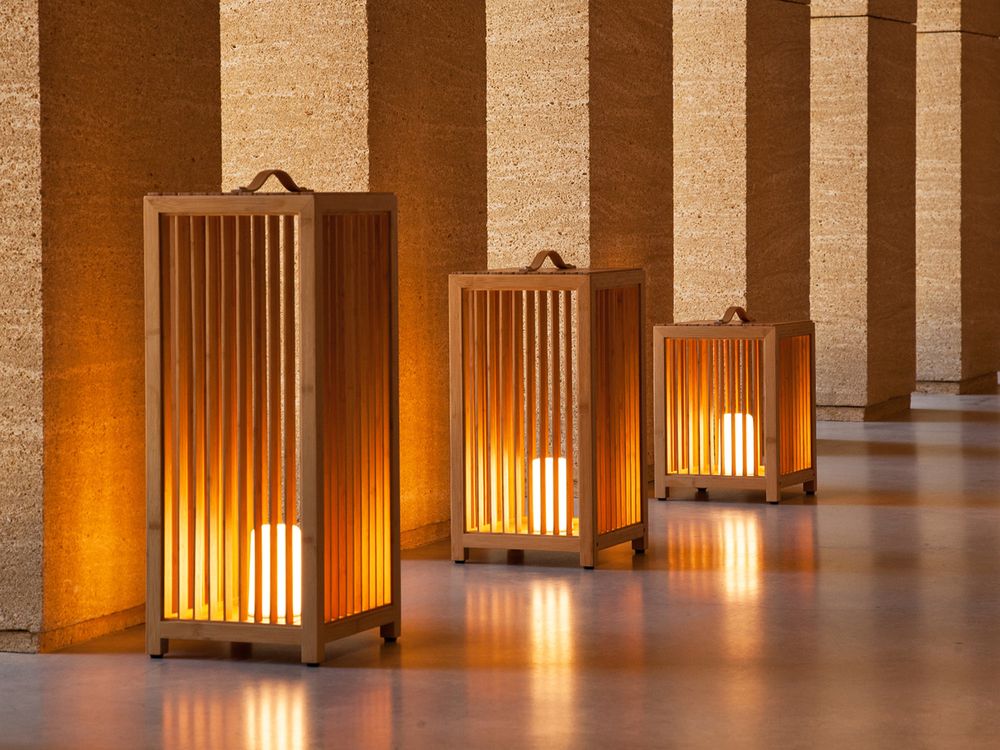 Decorative objects - UZEA lantern TRAITS L - EZEÏS