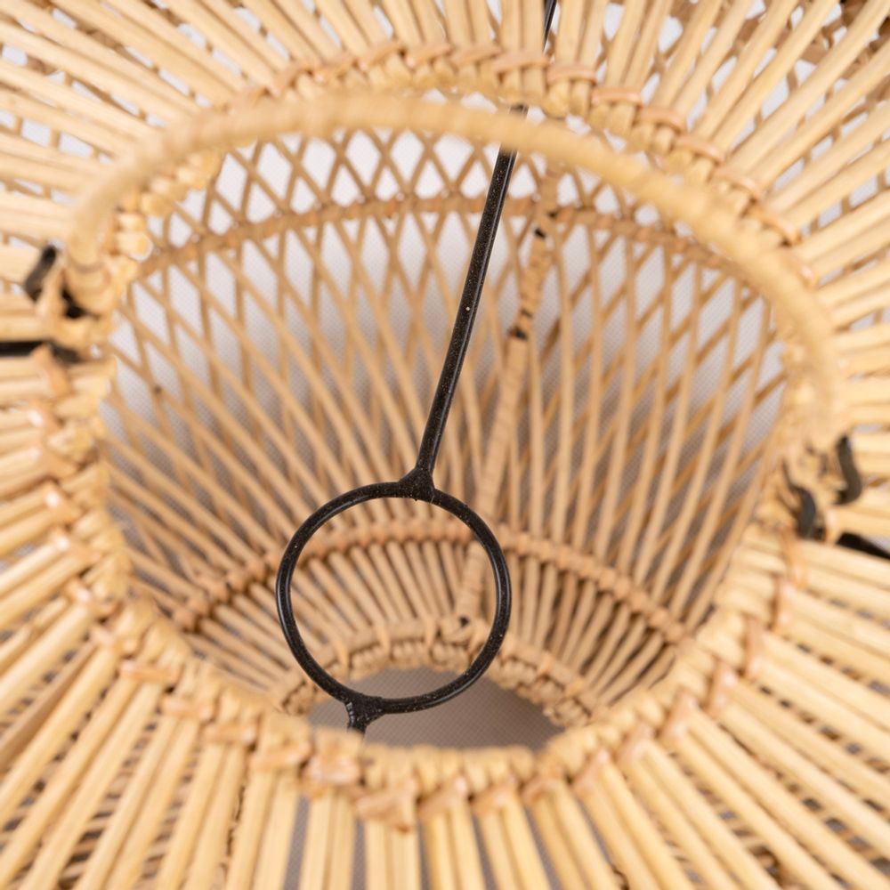 Floor lamps - The Batu Bolong Pendant - Natural - L - BAZAR BIZAR LIVING