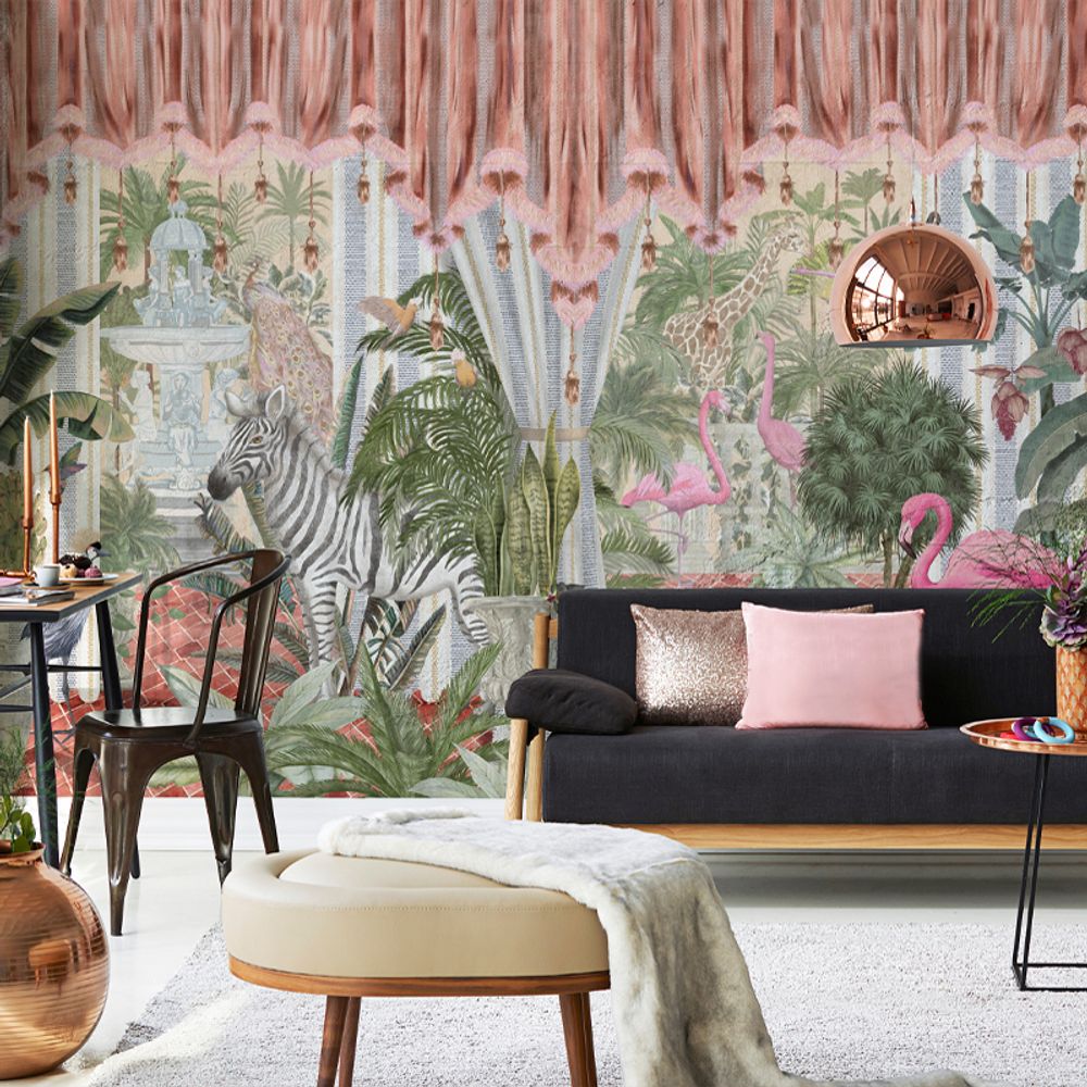 Wallpaper - Indoor Tropicality Wallpaper - VLADILA AESTHETIC INDESIGN