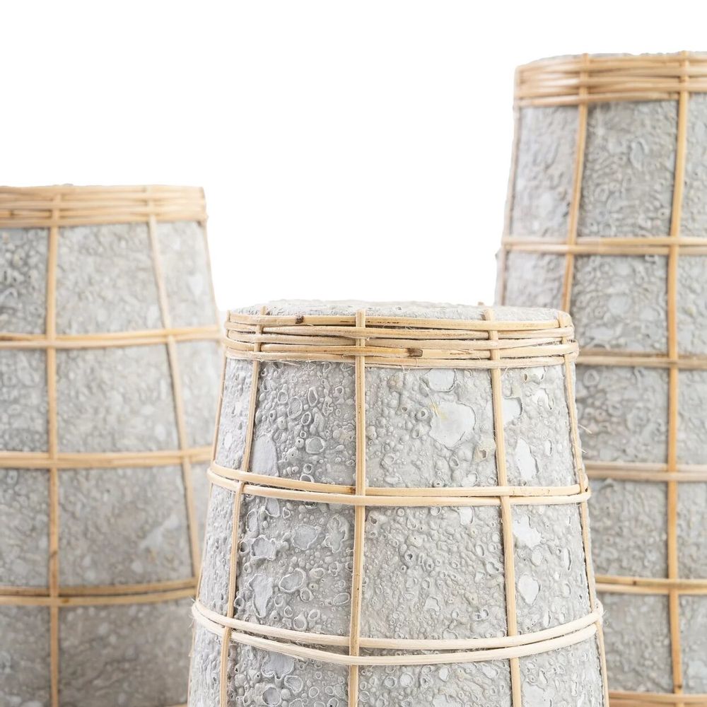 Vases - The Cutie Vase - Concrete Natural - M - BAZAR BIZAR LIVING