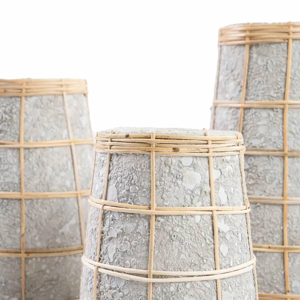 Vases - The Cutie Vase - Concrete Natural - M - BAZAR BIZAR LIVING