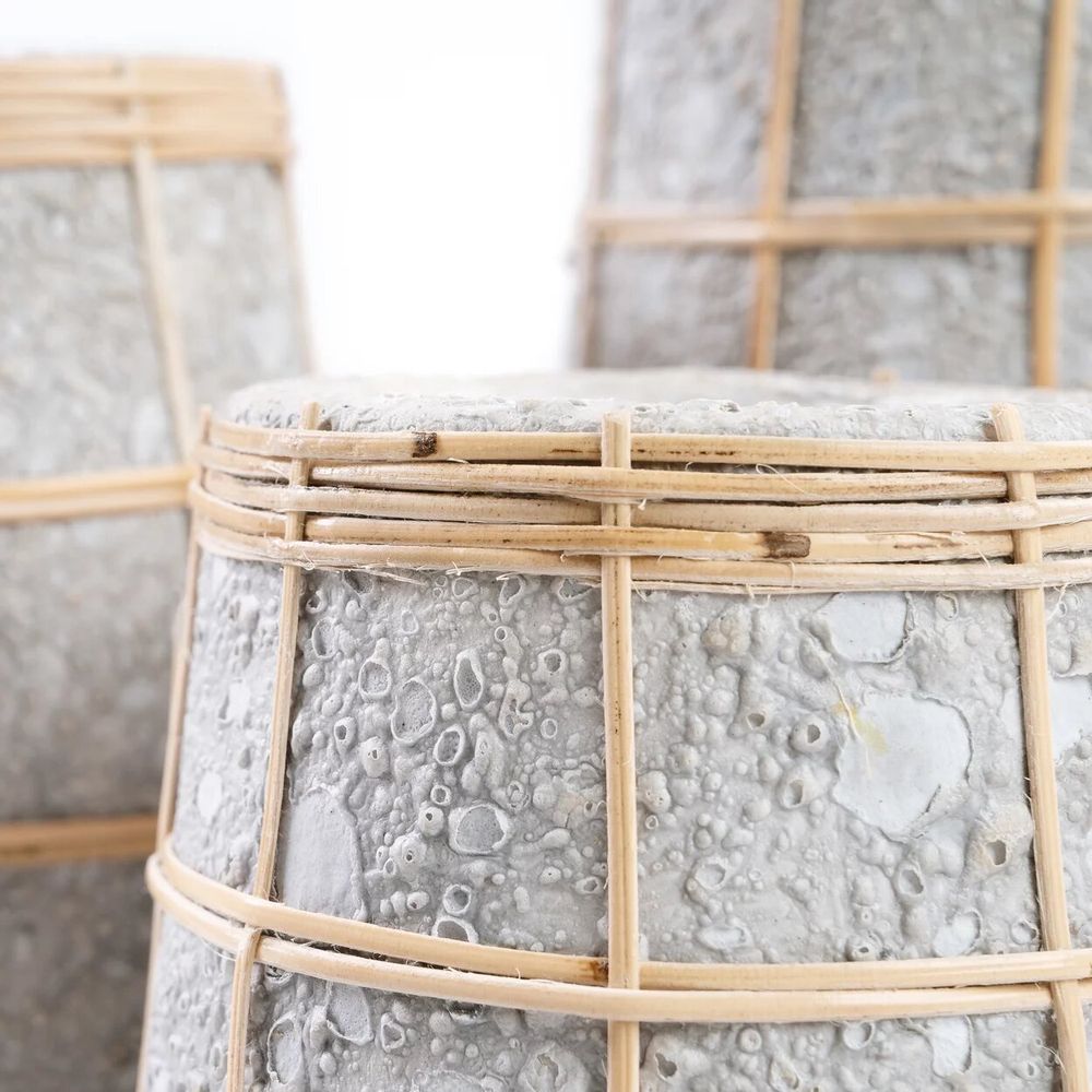 Vases - The Cutie Vase - Concrete Natural - M - BAZAR BIZAR LIVING