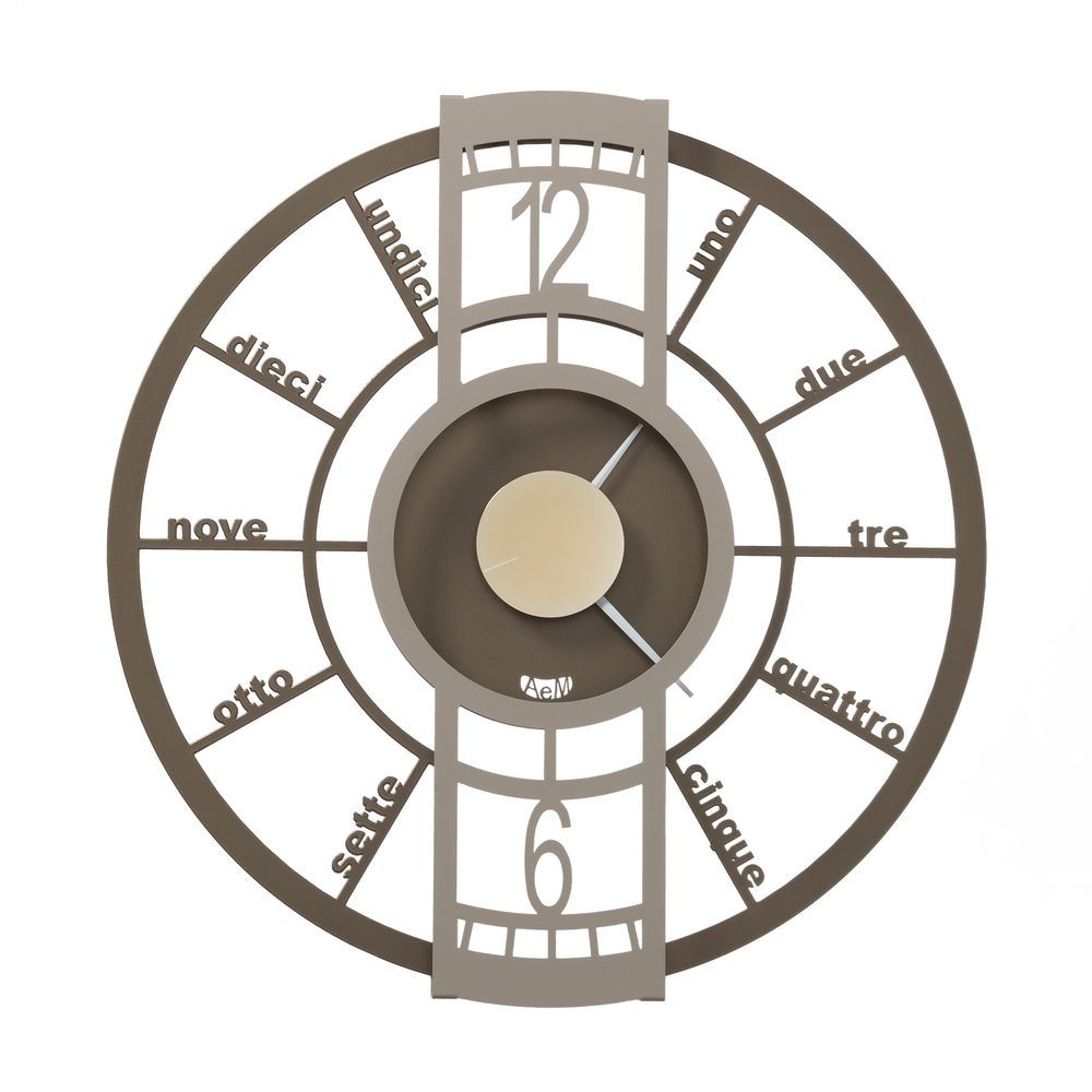 Clocks - Push The Button wall clock - ARTI & MESTIERI