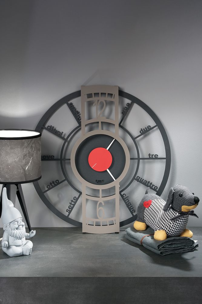 Clocks - Push The Button wall clock - ARTI & MESTIERI