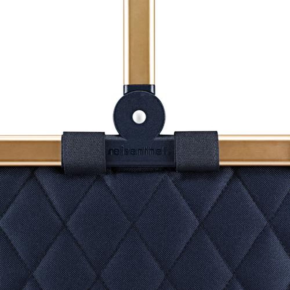 Paniers - carrybag frame rhombus midnight gold - REISENTHEL ACCESSOIRES