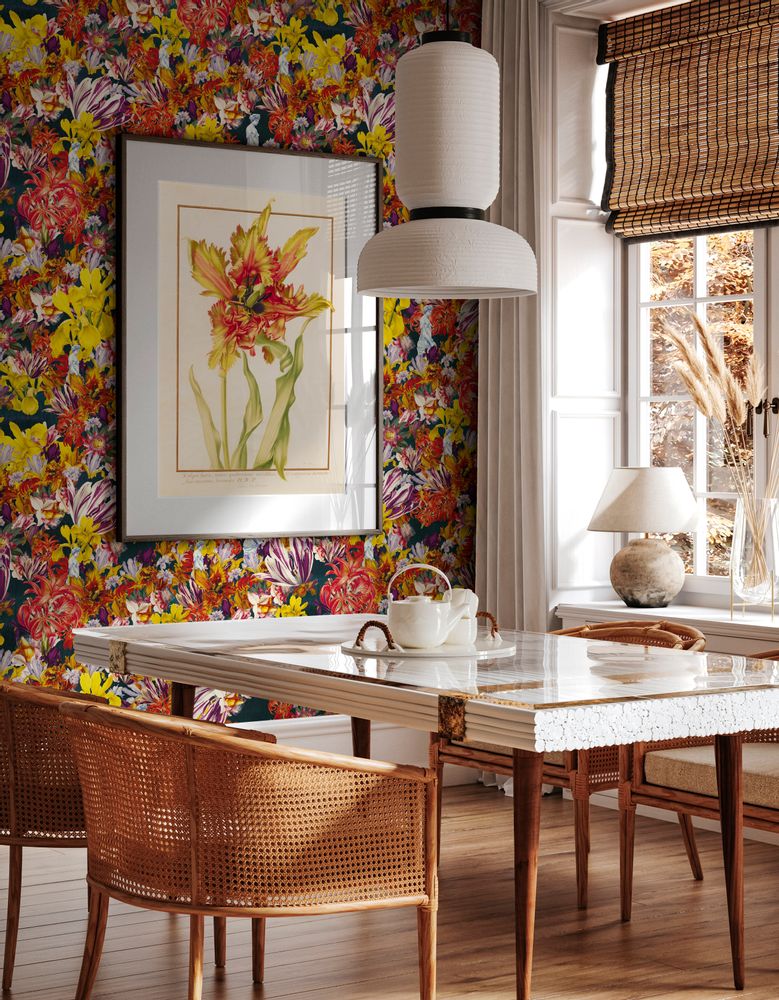 Other wall decoration - Le jardin d'iris - Collection Jardin des plantes - LÉ PAPIERS DE NINON