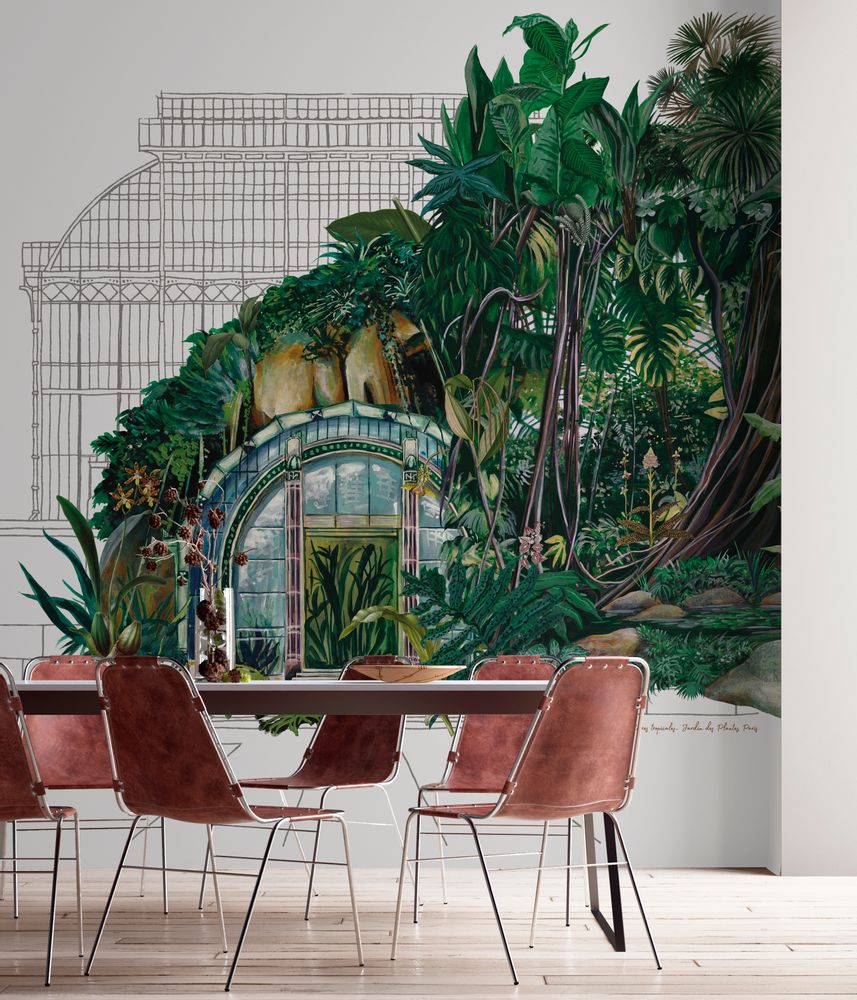 Autres décorations murales - Les serres tropicales - Collection Jardin des plantes - LÉ PAPIERS DE NINON