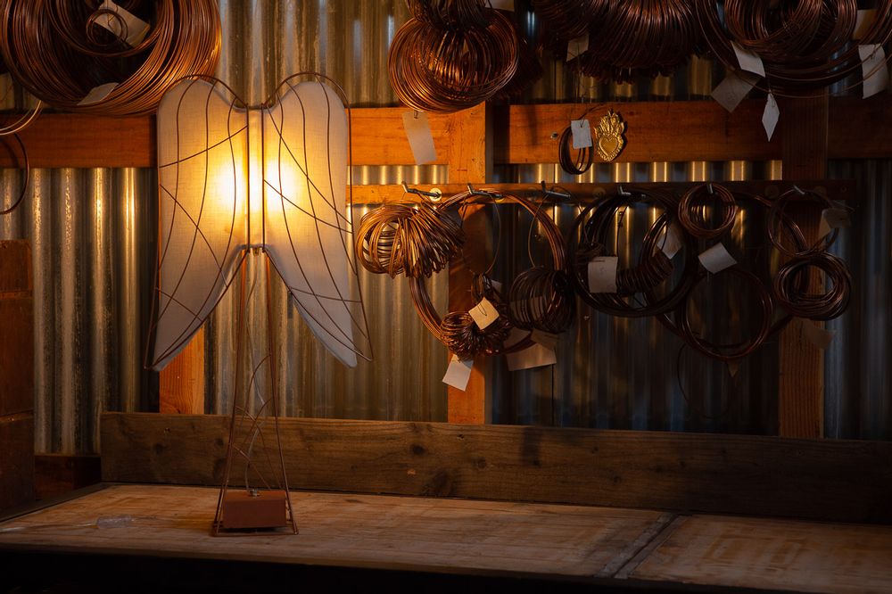 Objets de décoration - Lampe à poser "Parle à ton ange" - Taille M - ATELIER JOUR DE LUNE