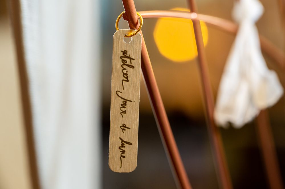 Objets de décoration - Lampe à poser "Parle à ton ange" - Taille M - ATELIER JOUR DE LUNE
