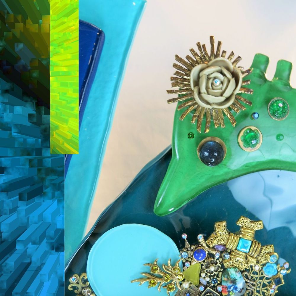 Design objects - GLASS SCULPTURE - NATHALIE BORDERIE - SCULPTURES