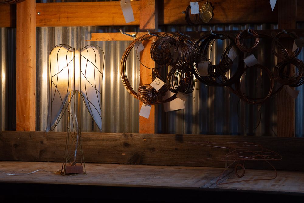 Objets de décoration - Lampe à poser "Parle à ton ange" - Taille S - ATELIER JOUR DE LUNE