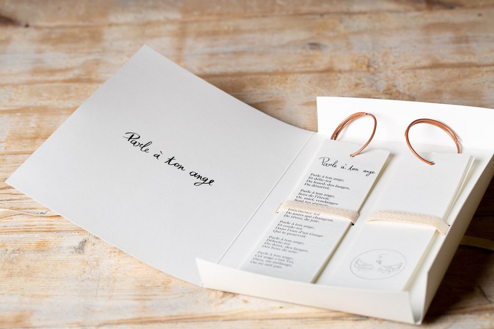 Objets de décoration - Lampe à poser "Parle à ton ange" - Taille S - ATELIER JOUR DE LUNE