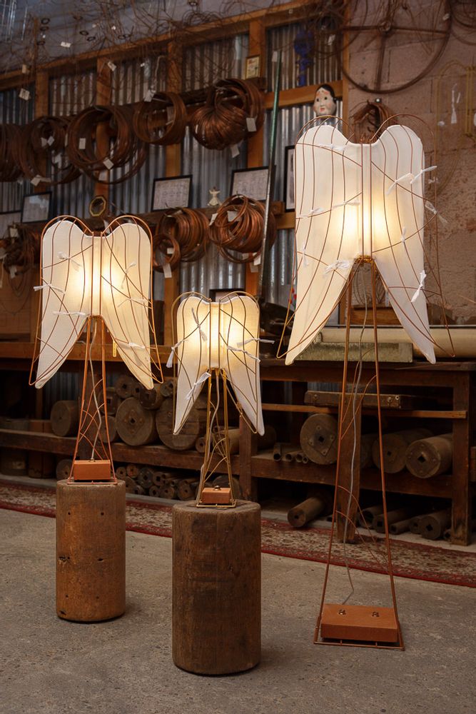 Objets de décoration - Lampe à poser "Parle à ton ange" - Taille M - ATELIER JOUR DE LUNE