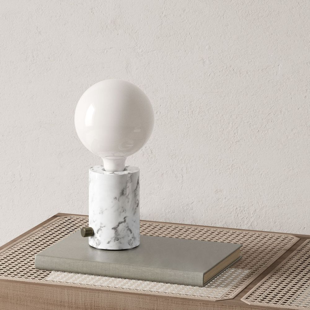 Table lamps - ORBIS Lamp Marble - EDGAR HOME