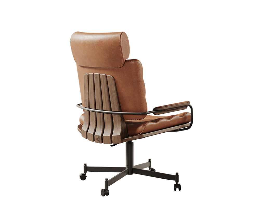 Chaises - Chaise de bureau Thomas II - WOOD TAILORS CLUB