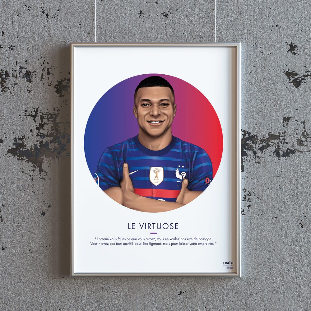 Cadeaux - AFFICHE - LE VIRTUOSE (édition limitée) - ASÅP CREATIVE STUDIO