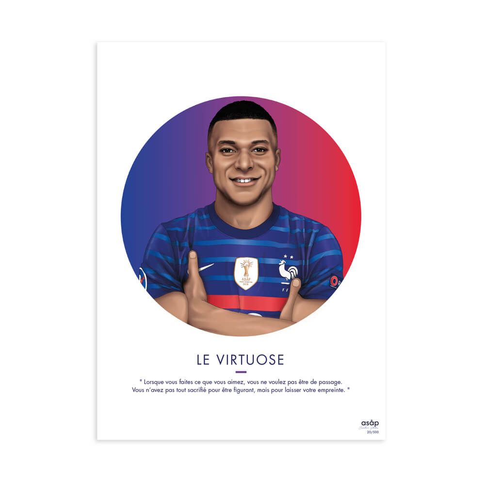 Cadeaux - AFFICHE - LE VIRTUOSE (édition limitée) - ASÅP CREATIVE STUDIO