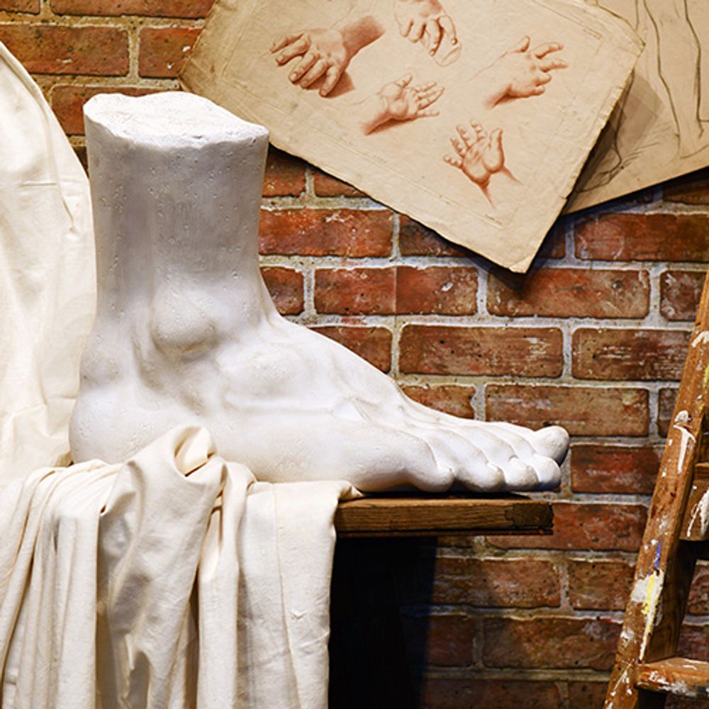 Sculptures, statuettes et miniatures - Pied Académique - ATELIERS C&S DAVOY