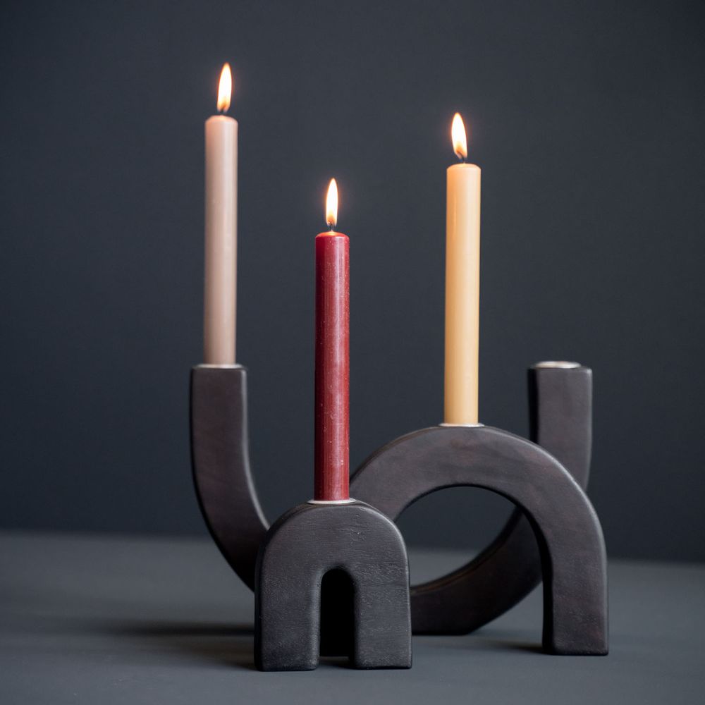 Candlesticks and candle holders - Kinta's arch candleholders - KINTA