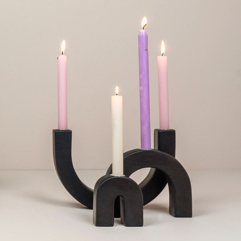 Candlesticks and candle holders - Kinta's arch candleholders - KINTA