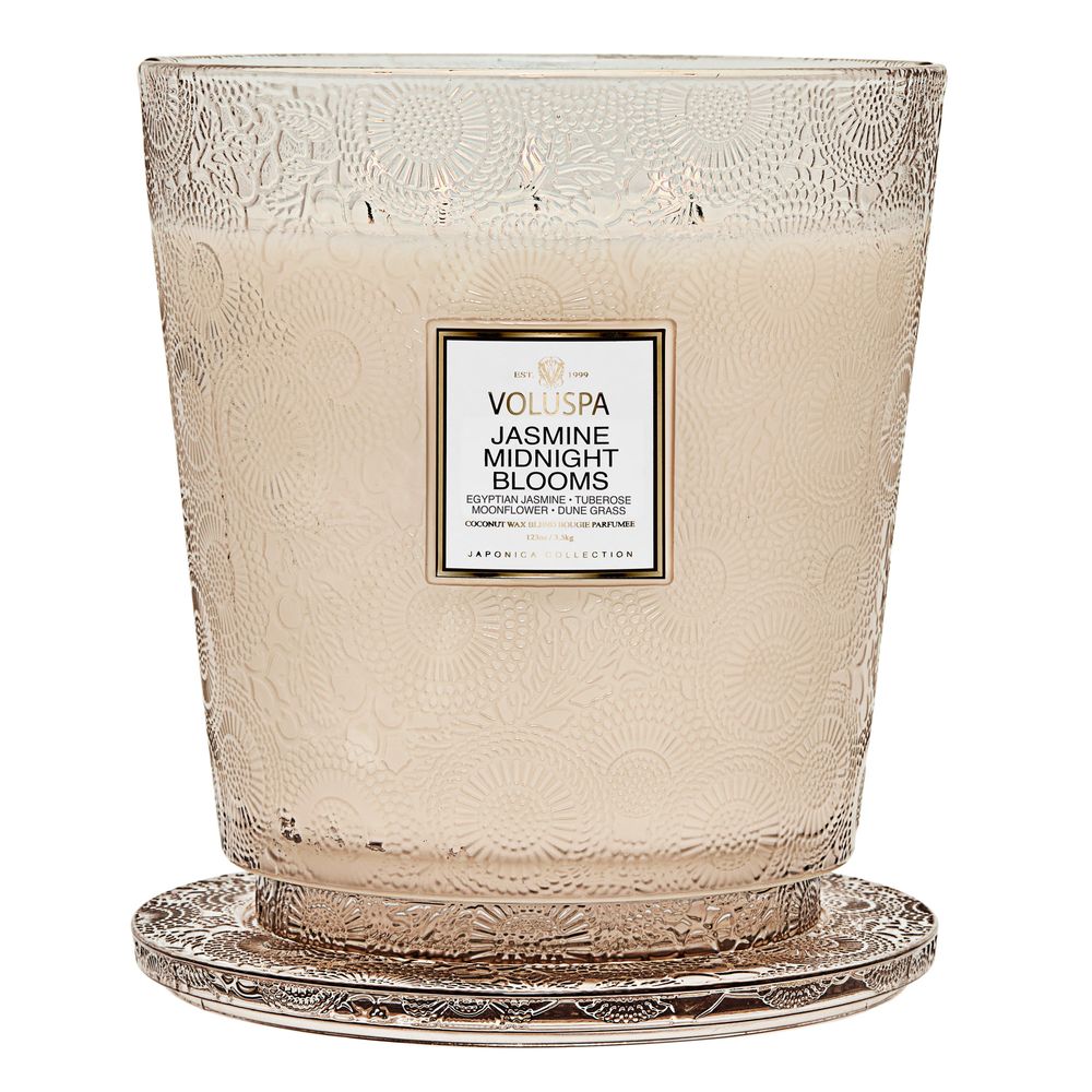 Bougies - Grande Bougie -Jasmine Midnight Blooms - VOLUSPA