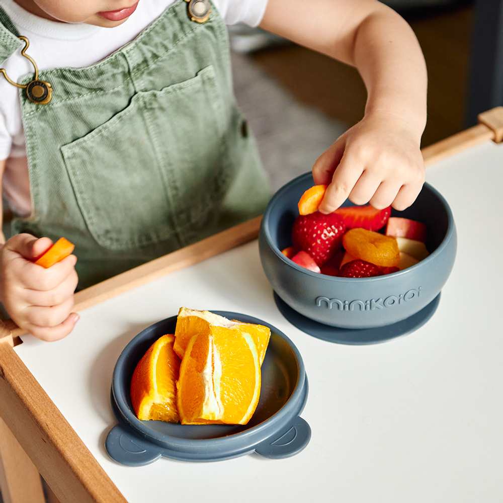 Everyday plates - Silicone tableware for kids - MINIKOIOI