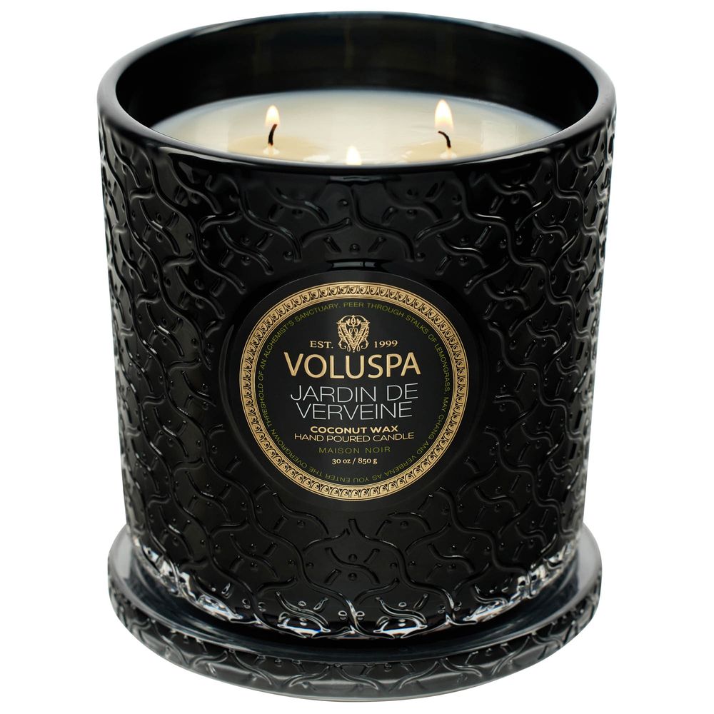 Candles - Jardin De Verveine 30oz Luxe Candle - VOLUSPA
