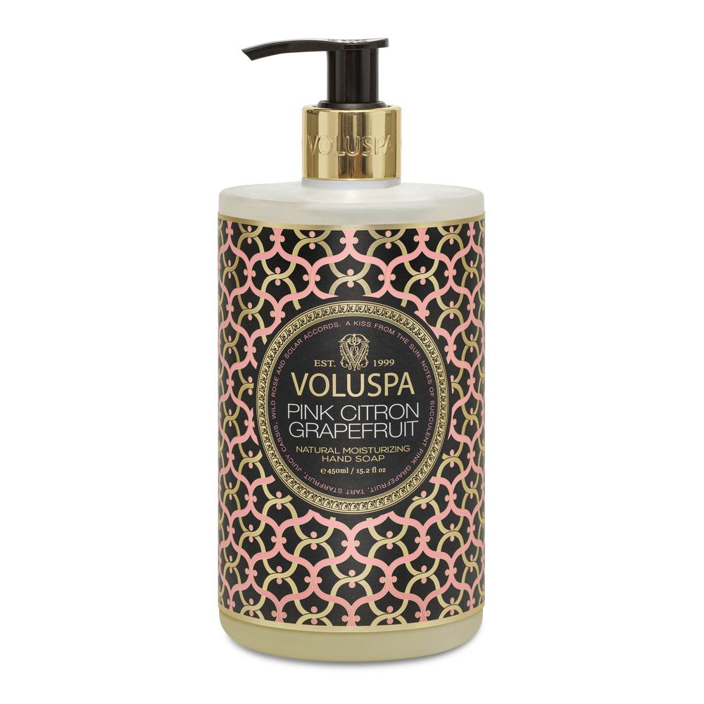 Savons - PINK CITRON HANDSOAP - VOLUSPA
