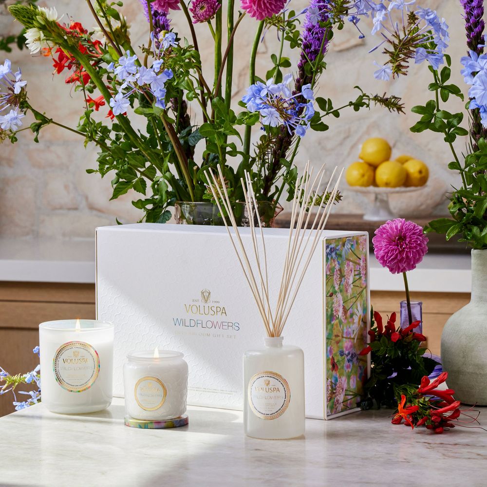 Bougies - WILDFLOWERS Superbloom GiftSet - VOLUSPA