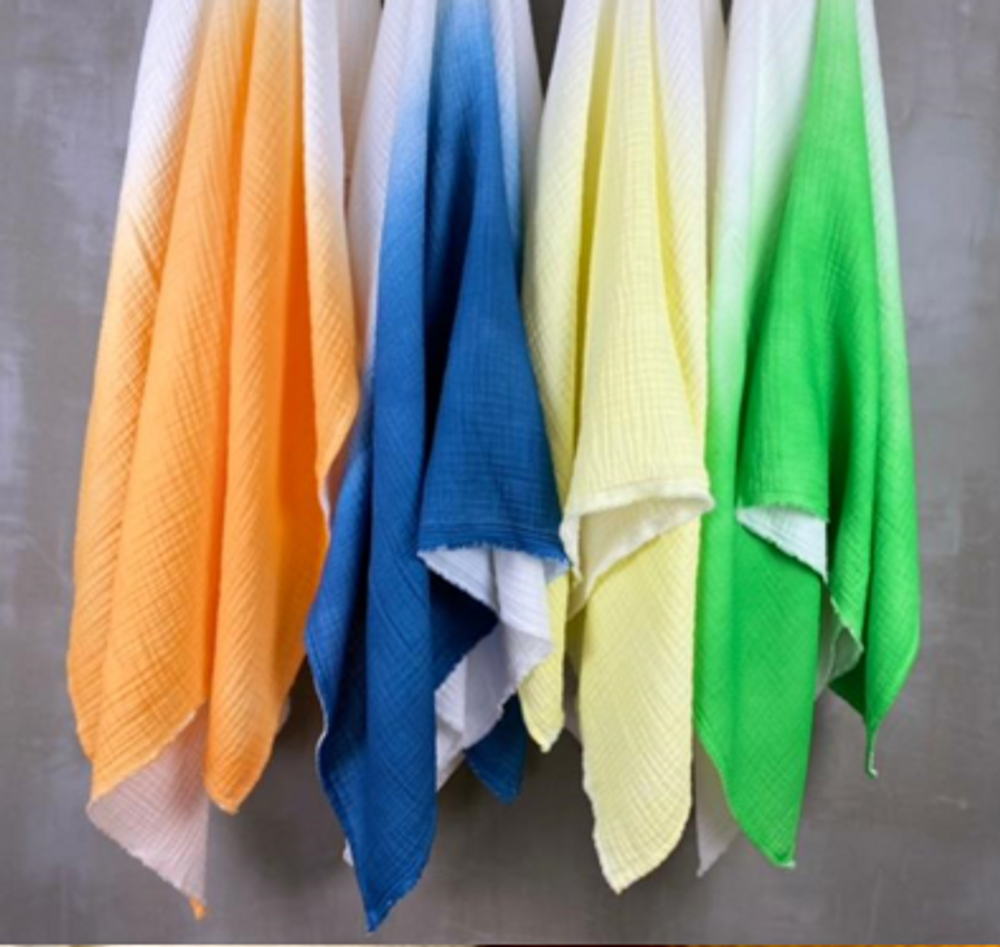 Linge de lit - DESSUS DE LIT PLAID COTON BIOLOGIQUE EOKOTEX TEINTURE - NADIA DAFRI PARIS