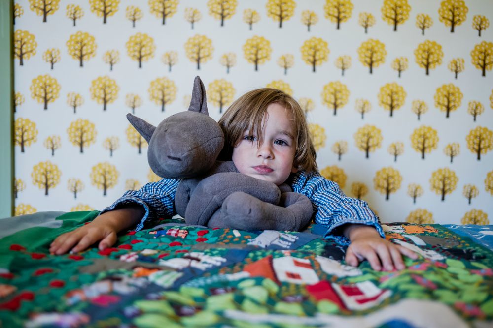 Soft toy - Piotr, the wolf - 100% made in France - ADADA