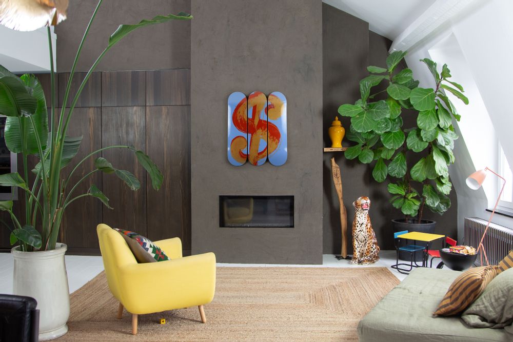 Other wall decoration - DOLLAR SIGN BLUE, ANDY WARHOL - THE SKATEROOM