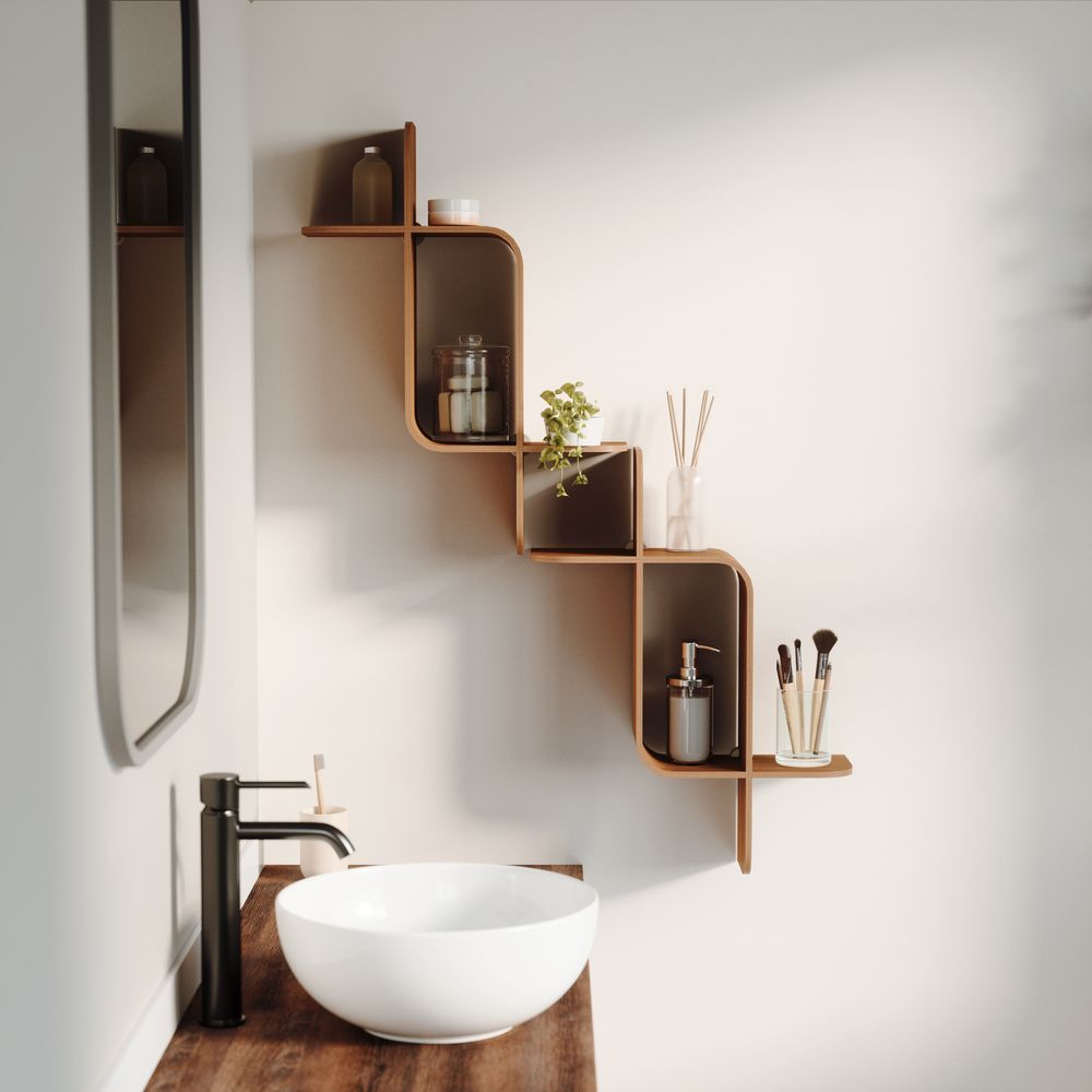 Rangements pour salle de bain - MONTAGE Étagère murale - UMBRA