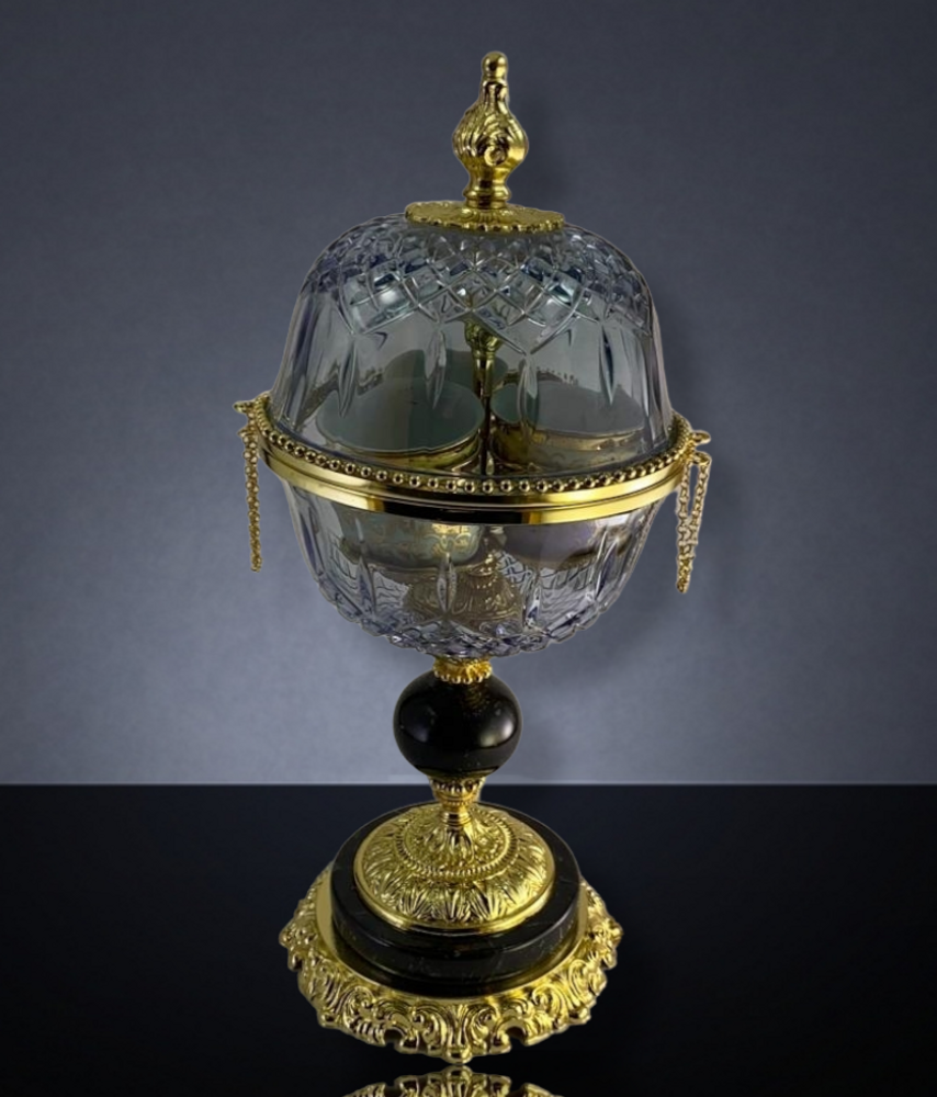 Objets de décoration - Caviar and foos holder  - OLYMPUS BRASS