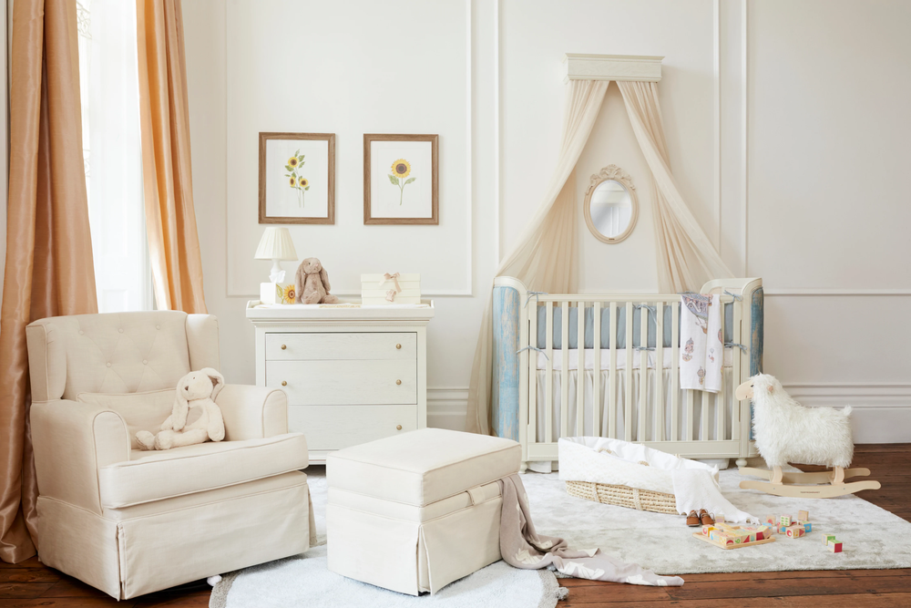 Beds - Balmoral baby bed. - THE BABY COT SHOP