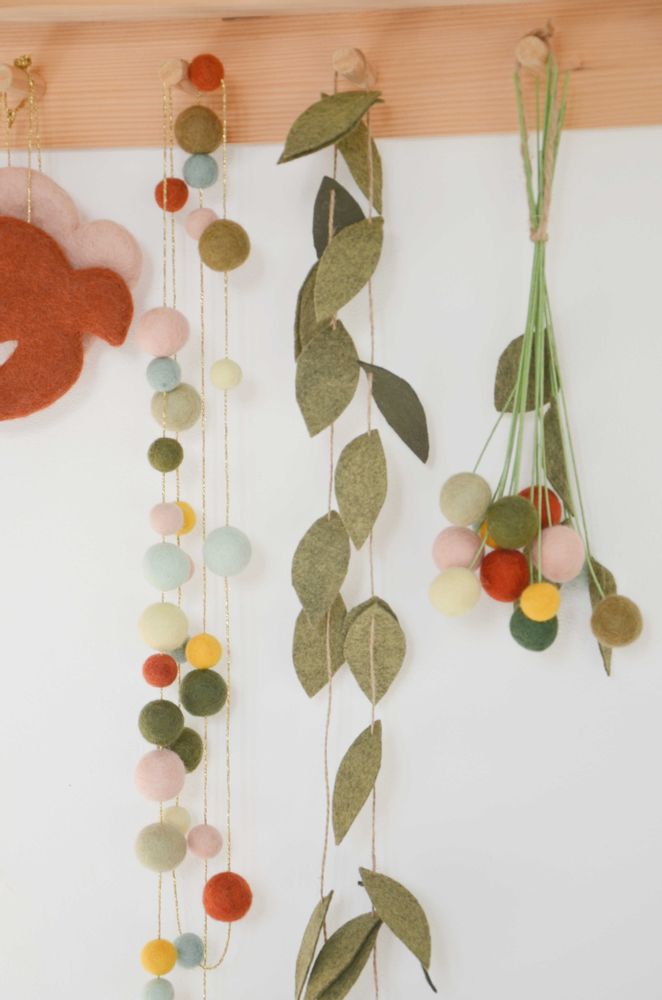 Objets design - Bouquet en laine feutrée - CALM FOR DREAMERS