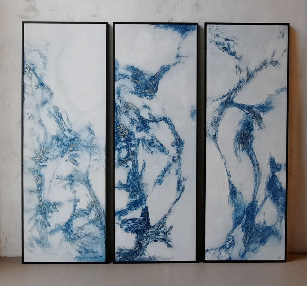 Paintings - Impression Hivernale XV - ATELIER LANDES