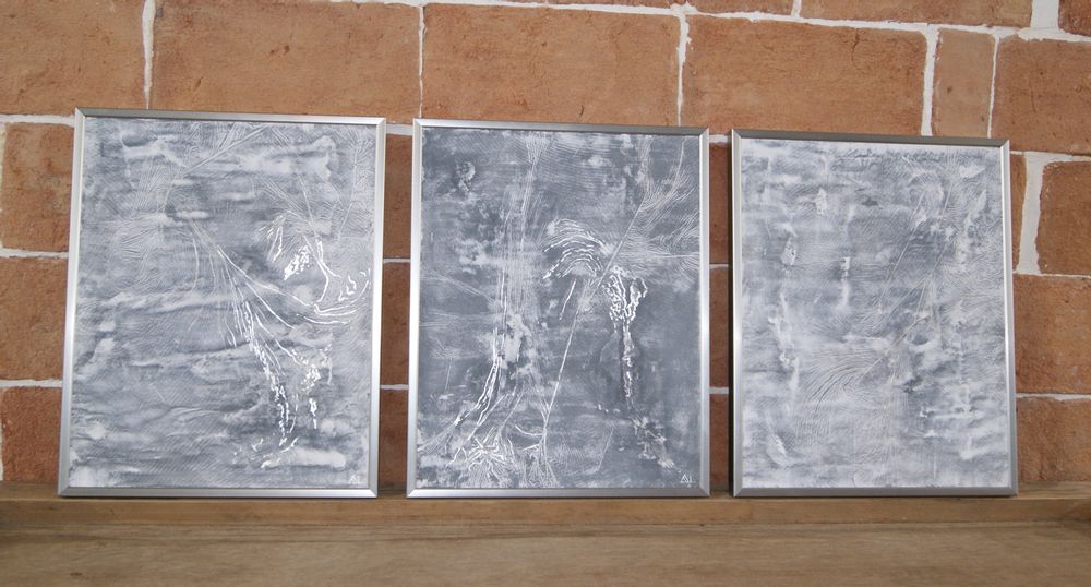 Paintings - Impression Hivernale XI XII XIII - ATELIER LANDES