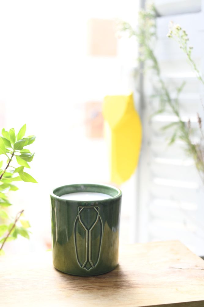 Bougies - BOUGIE D'EXTERIEUR - MONOCHROMIC CERAMIC