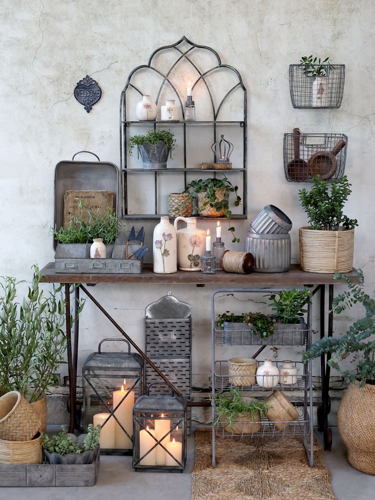 Decorative objects - Zinc - romantic, but rustic - CHIC ANTIQUE A/S