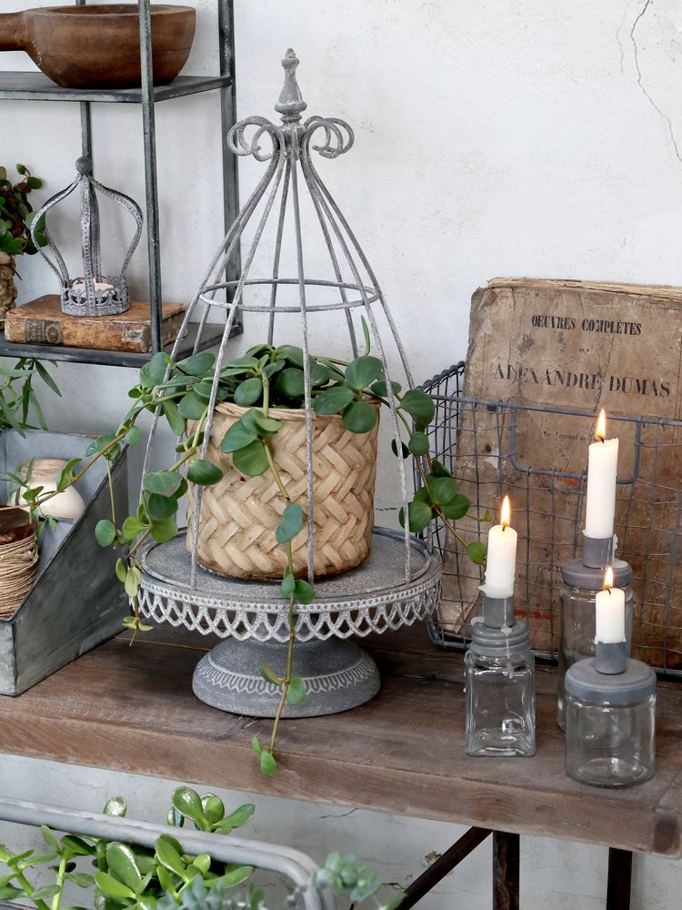 Decorative objects - Zinc - romantic, but rustic - CHIC ANTIQUE A/S