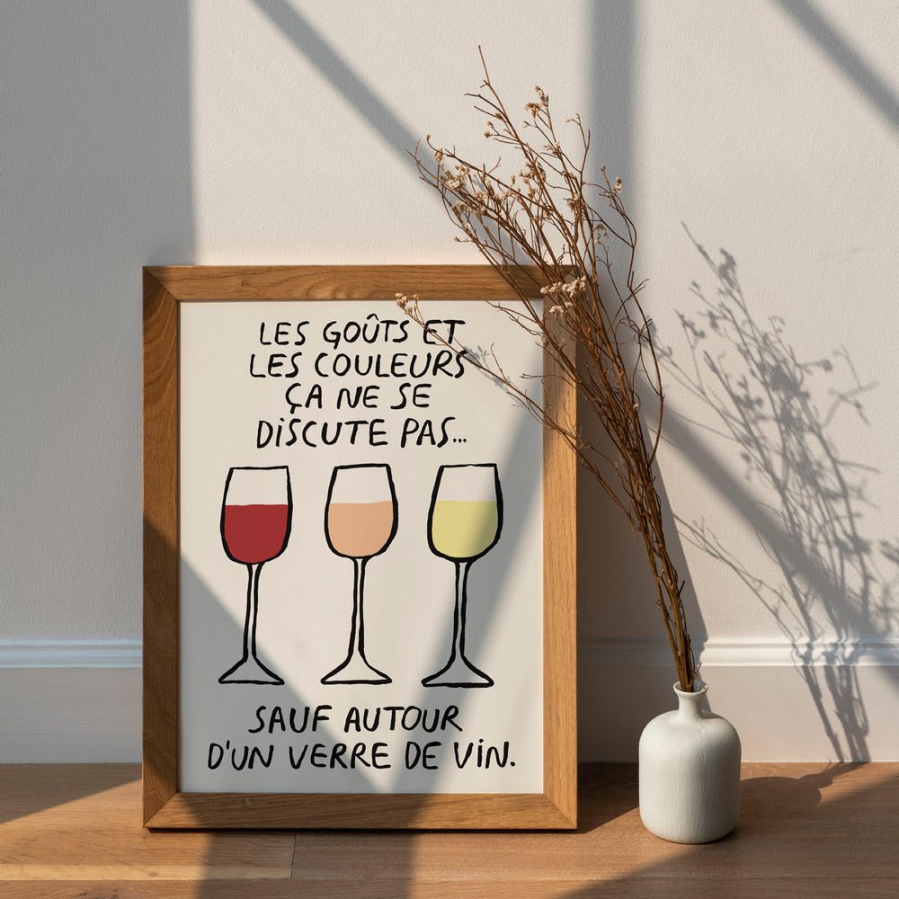 Affiches - Affiche Vin Copain - LES RAFFINEURS