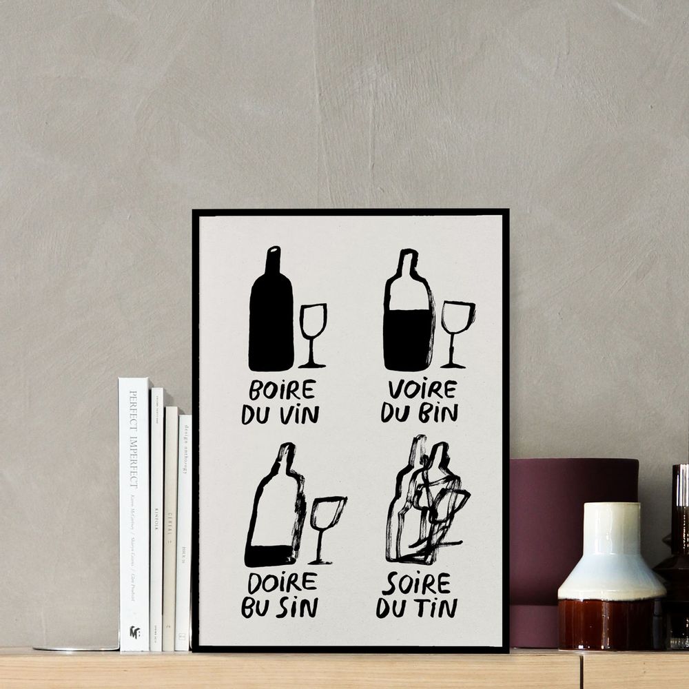 Affiches - Affiche Vin Copain - LES RAFFINEURS