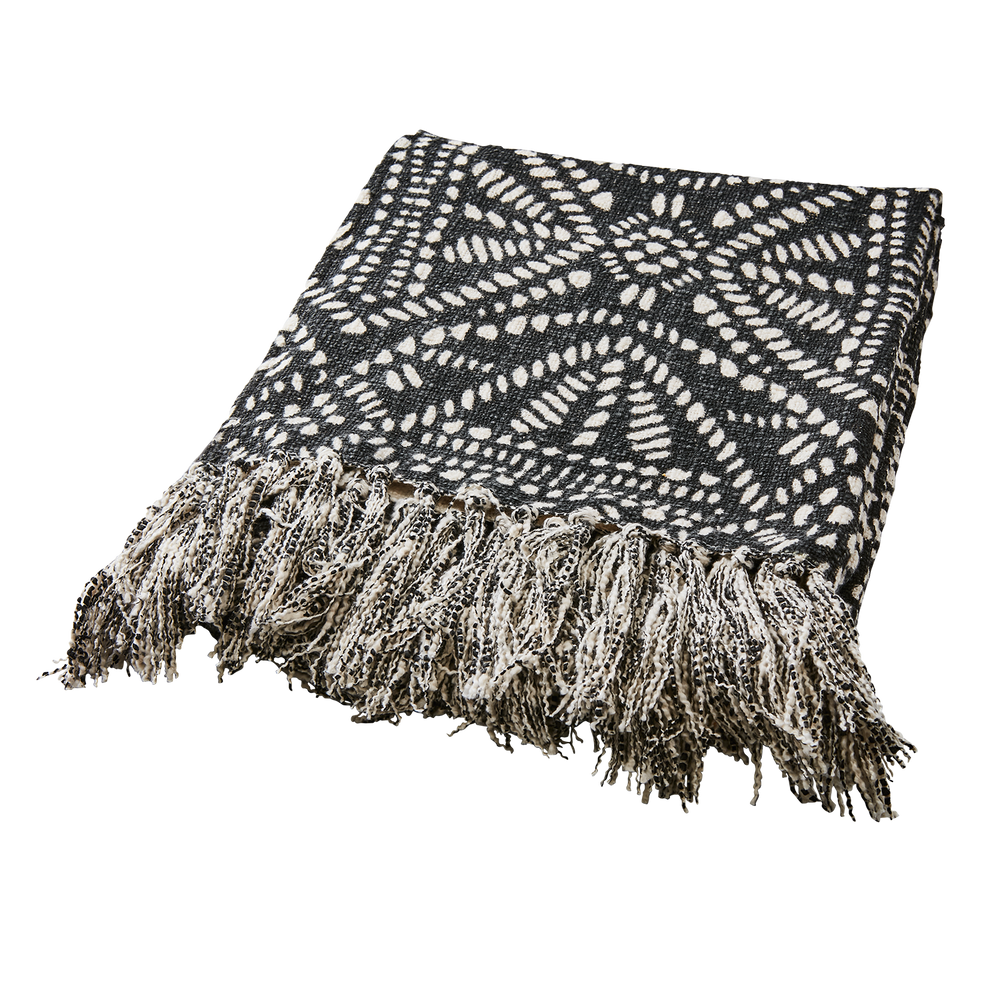 Fabric cushions - FERNANDO Cushion cover & blanket - AFFARI OF SWEDEN