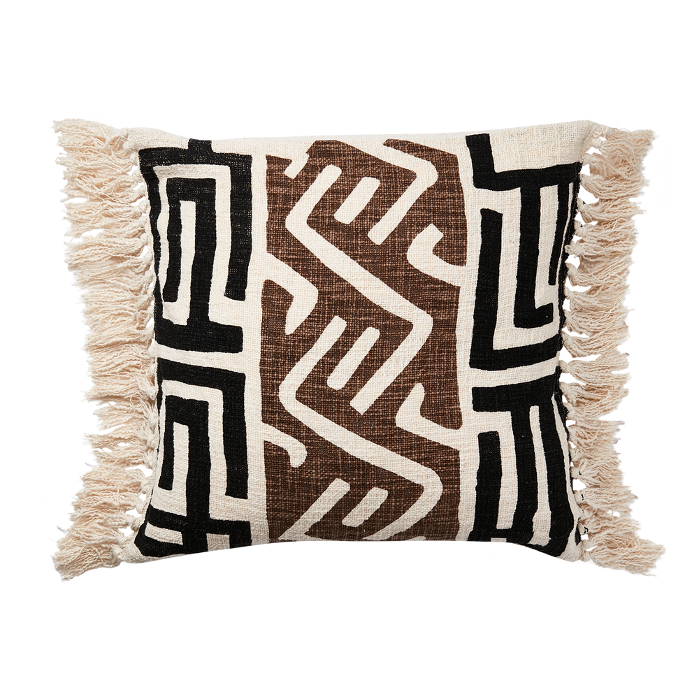 Fabric cushions - FERNANDO Cushion cover & blanket - AFFARI OF SWEDEN