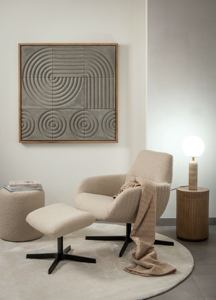 Tabourets - Pouf DAX - DÔME DECO