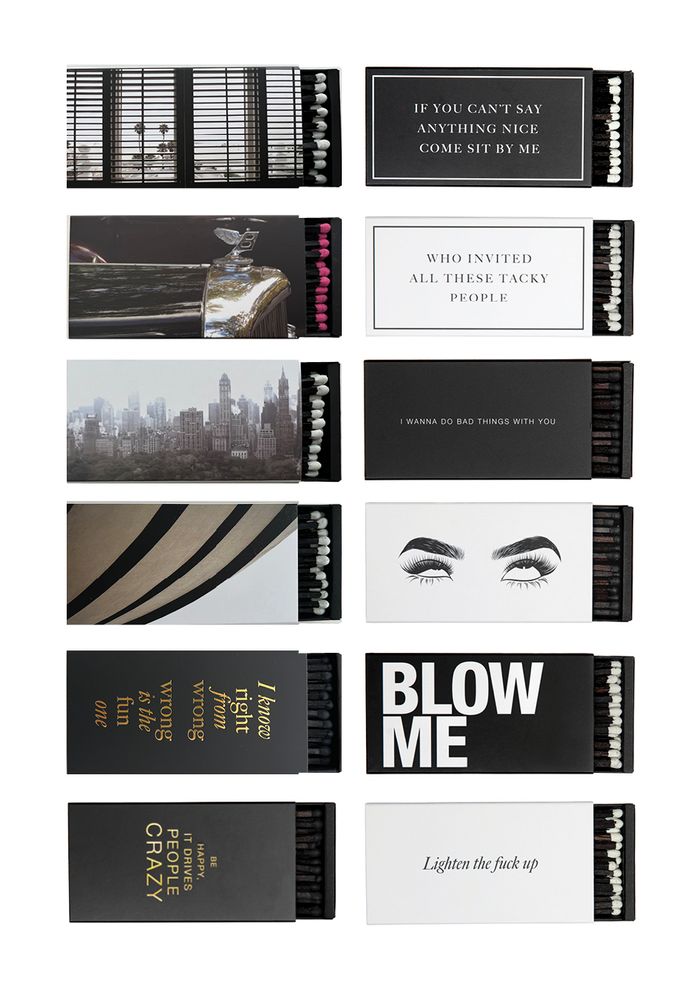Decorative objects - CARDSOME MATCHES - CARDSOME
