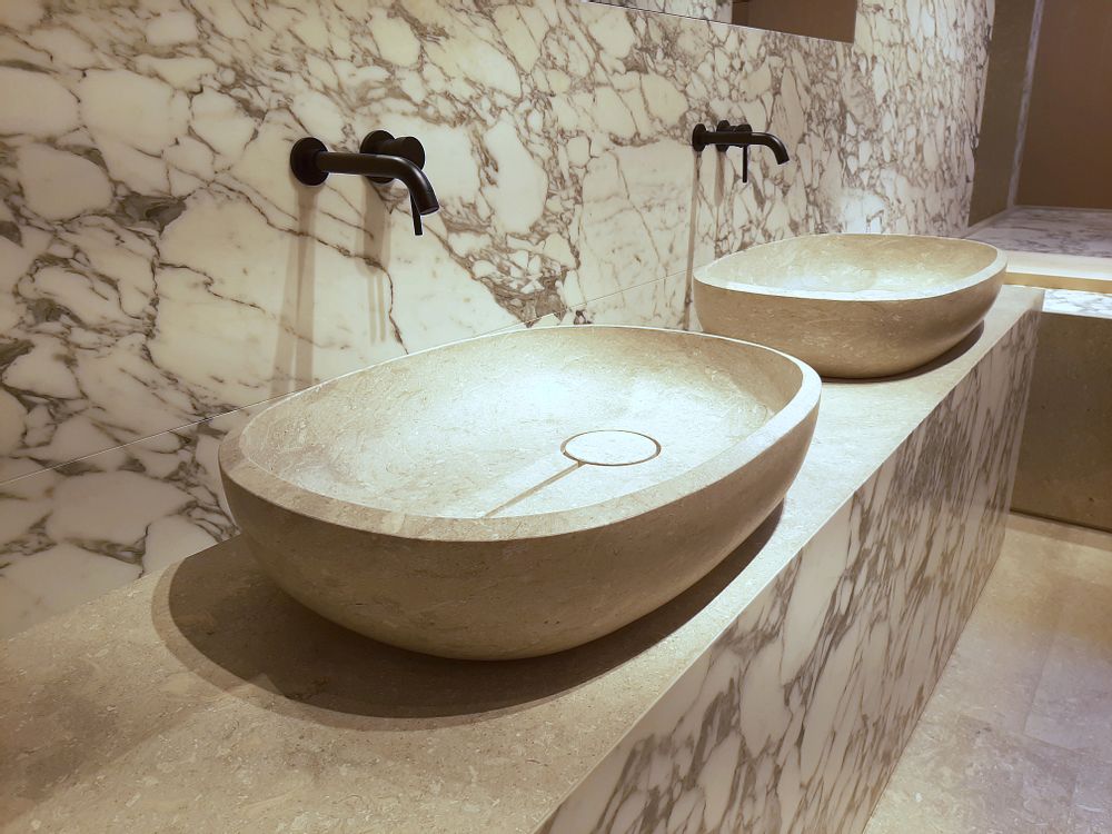 Meubles pour salle de bain - Grigio Alpi - GRASSI PIETRE SRL