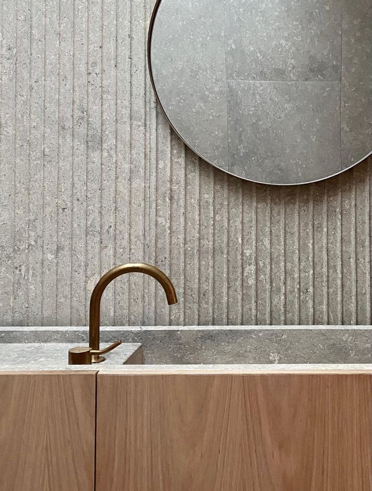 Meubles pour salle de bain - Grigio Alpi - GRASSI PIETRE SRL